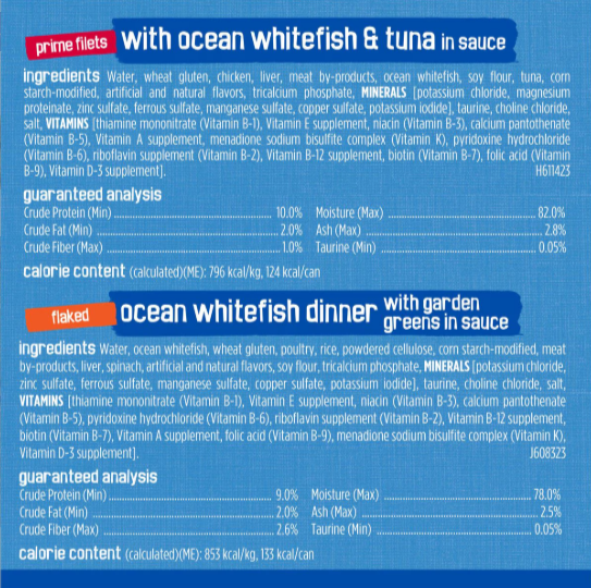 Friskies Ocean Variety Wet Cat Food