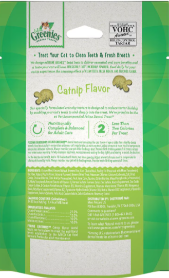 Greenies Cat Nip Treat