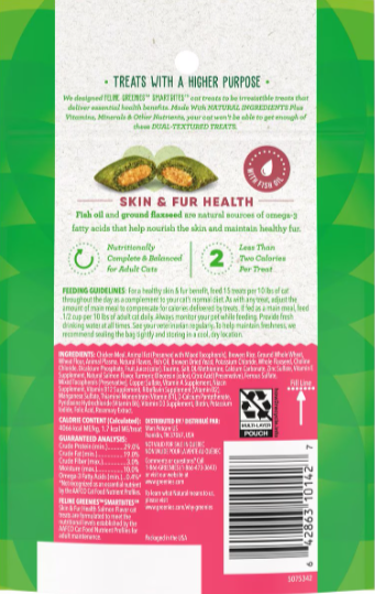 Greenies SmartBites Salmon Flavor Cat Treat