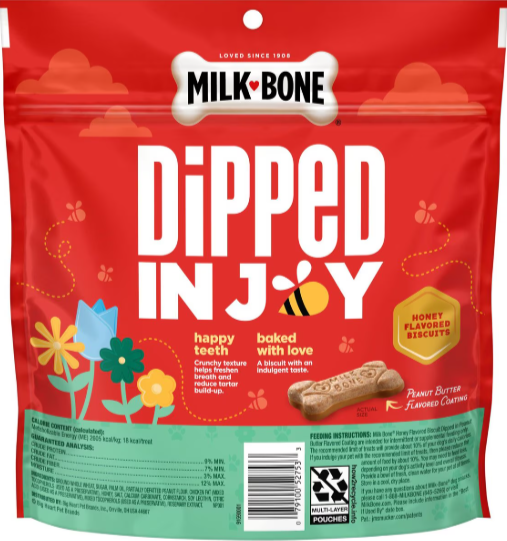 Milk Bone Honey & Peanut Butter Dog Treat